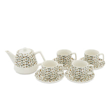 Load image into Gallery viewer, Common but Not Tea Set Of 4 - Botanic
